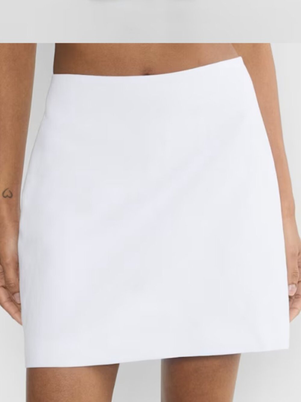 NWT Wilfred CruiseLinen™ Classic Mini Skirt in Light Birch